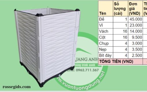 Chậu trồng hoa ghép thông minh (2)